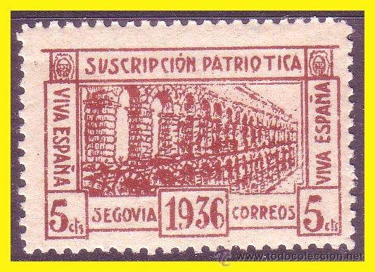 Selos: SEGOVIA Guerra Civil, FESOFI n&ordm; 4a (*)