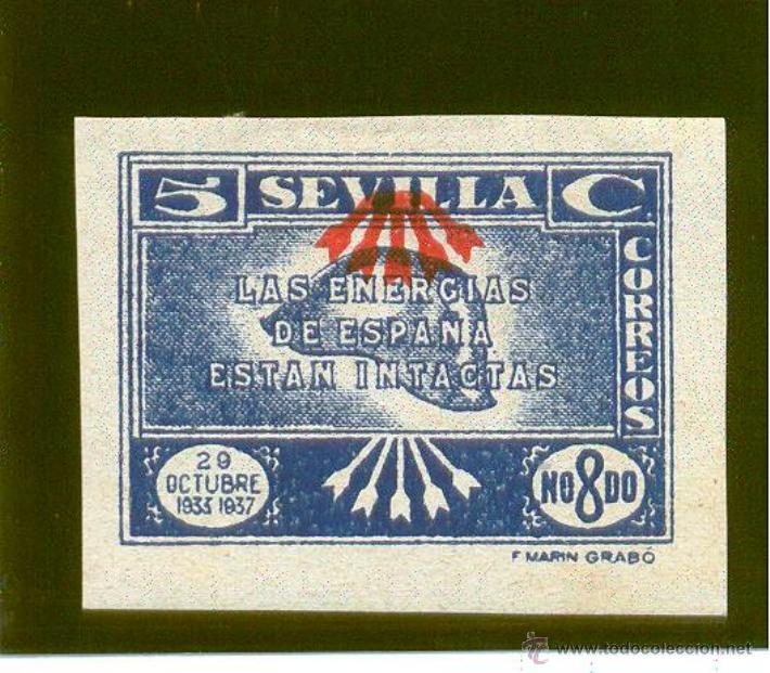 Sellos: SEVILLA. ALLEPUZ 176 * - Foto 1