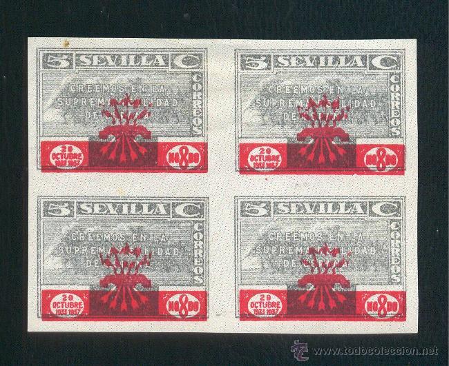 Sellos: SEVILLA.  G&Aacute;LEZ 678 * - Foto 1