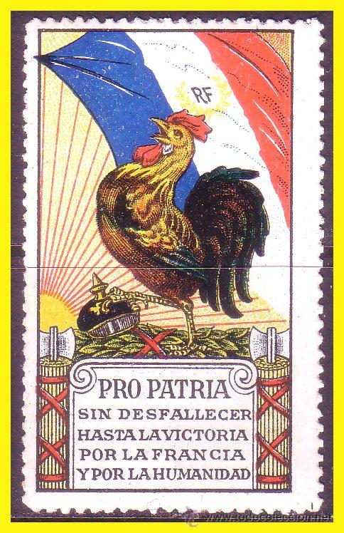 Sellos: Rep&uacute;blica francesa, Pro Patria * * - Foto 1