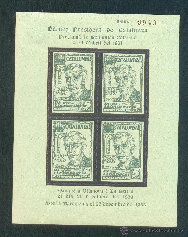 Sellos: PI DE LLOBREGAT (BARCELONA) - Foto 1