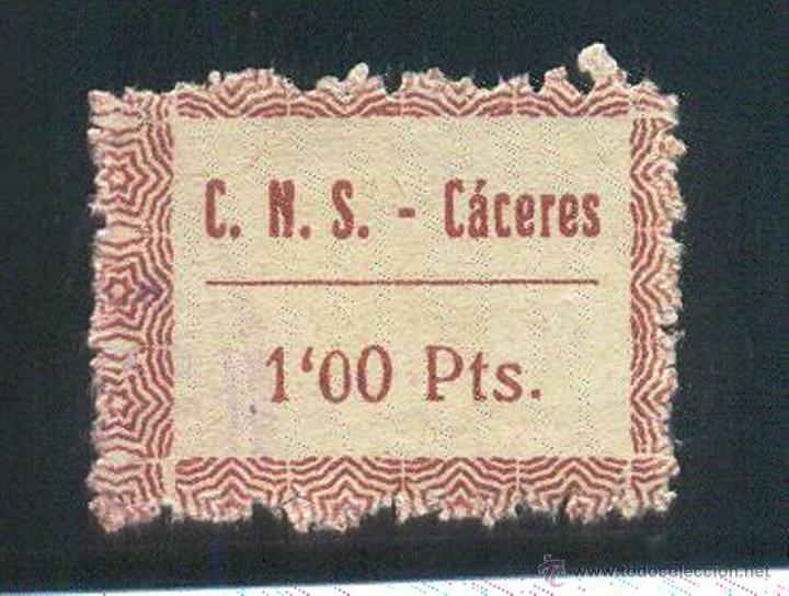 Sellos: CACERES.  NO CATALOGADO - Foto 1