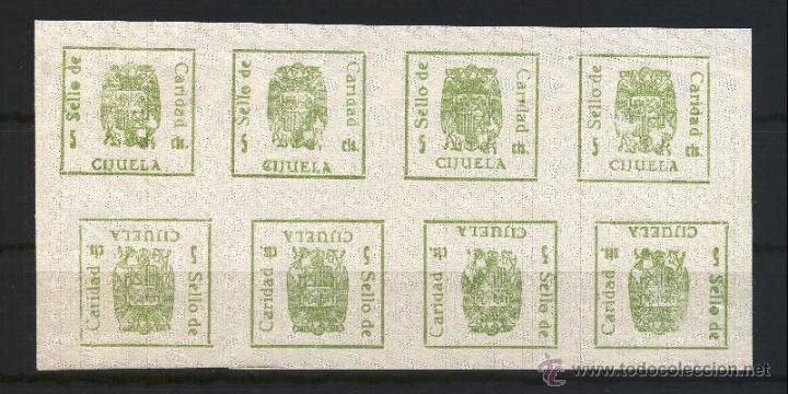 Sellos: CIJUELA (GRANADA).  G&Aacute;LVEZ B191T ** - Foto 1