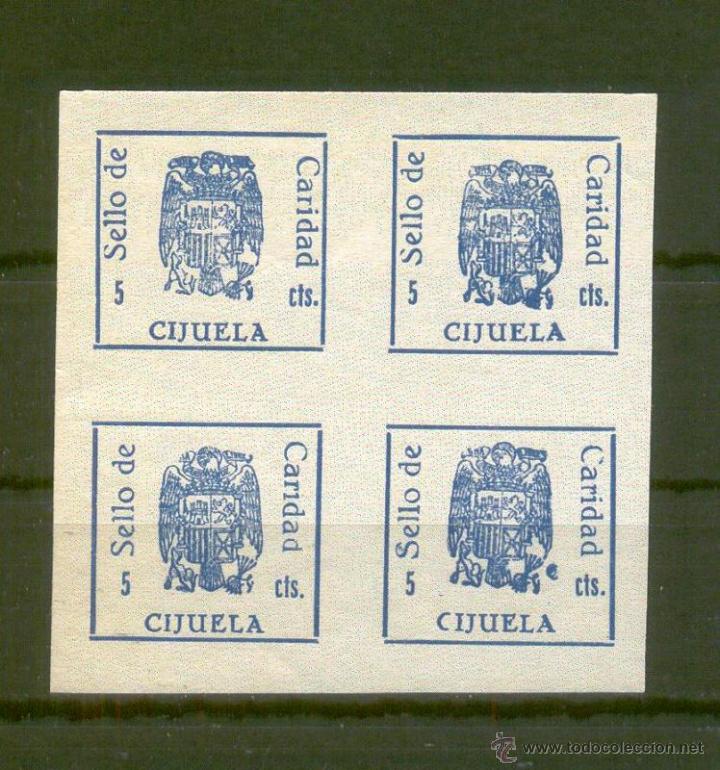 Sellos: CIJUELA (GRANADA). g&Aacute;LVEZ B198s ** - Foto 1