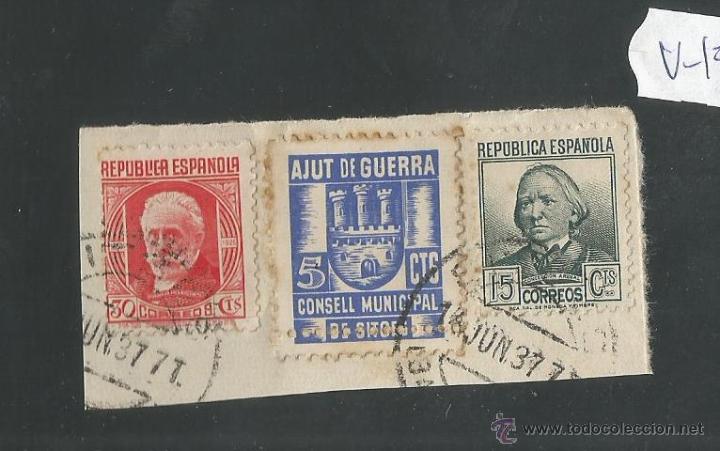 Sellos: VI&Ntilde;ETA CIRCULADA - SITGES - (V-1550) - Foto 1
