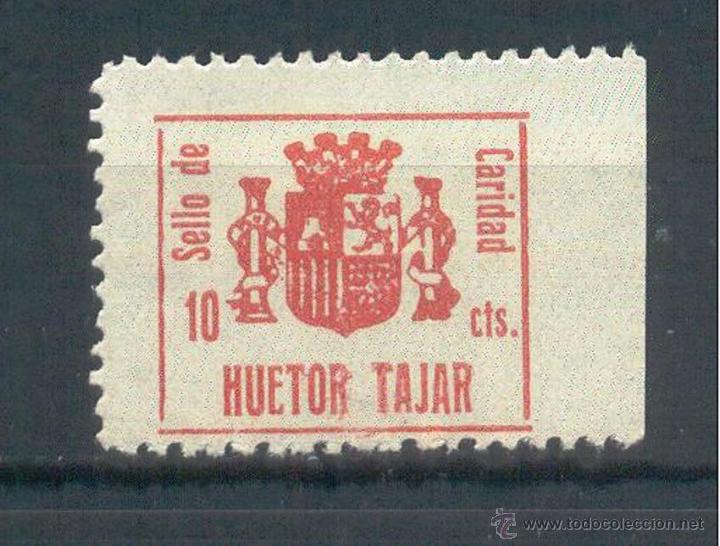 Sellos: HUETOR TAJAR (GRANADA). G&Aacute;LVEZ B400 * - Foto 1