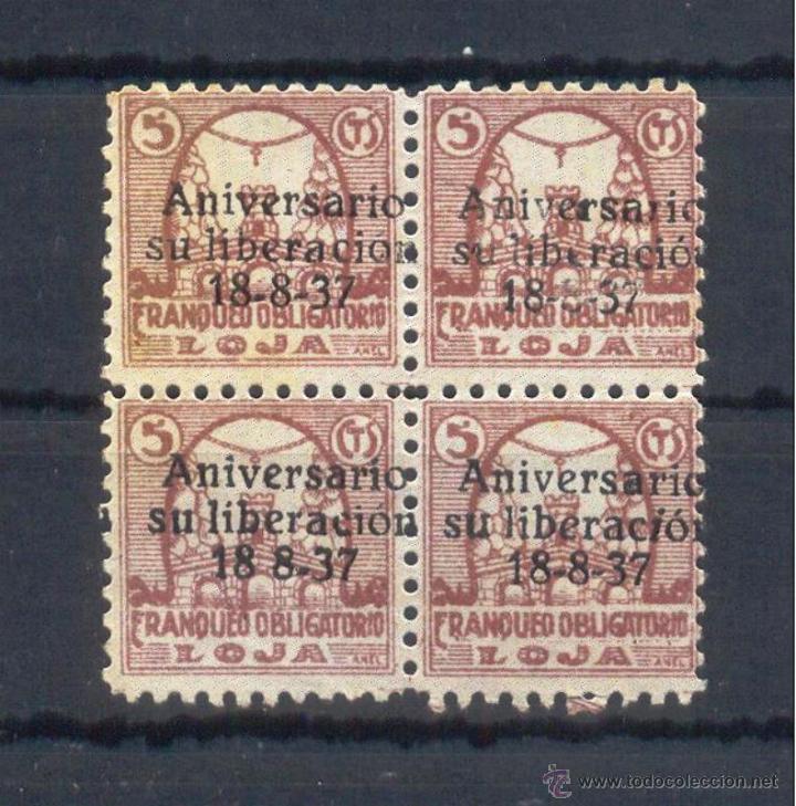 Sellos: LOJA (GRANADA).   G&Aacute;VEZ 415 * - Foto 1