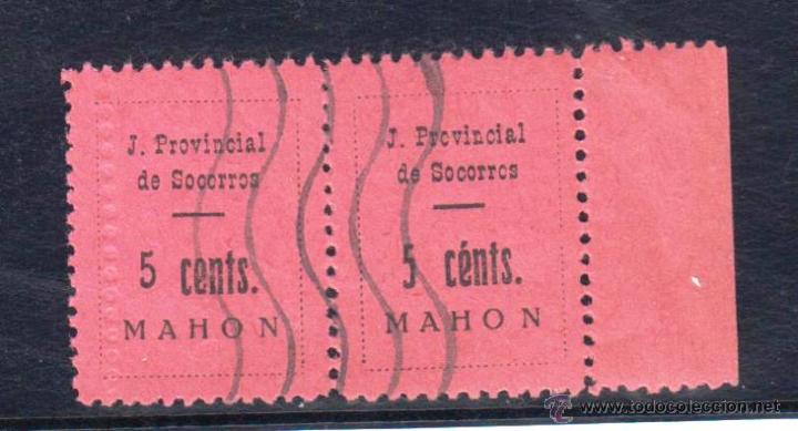 Sellos: MAHON (BALEARES).  SOFIMA 423-423c USADO - Foto 1