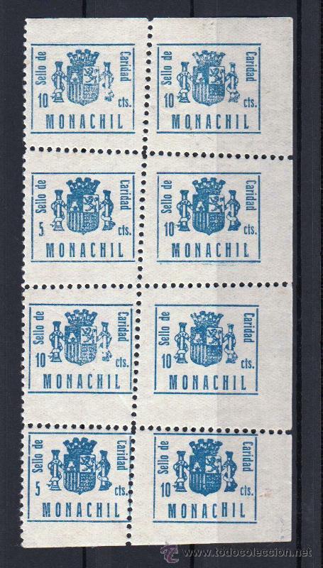 Sellos: MONACHIL (GRANADA). G&Aacute;LVEZ B615 EA * - Foto 1