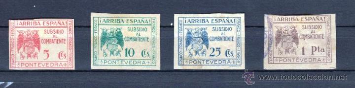 Sellos: PONTEVEDRA B709/B712 */US - Foto 1