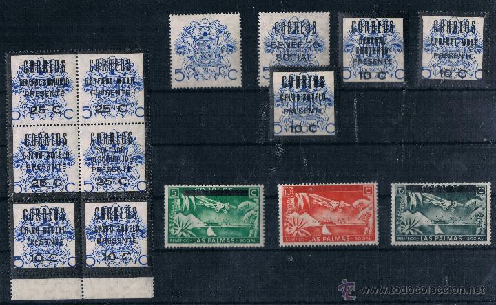 Sellos: LOTE DE CONJUNTO. LAS PALMAS * - Foto 1