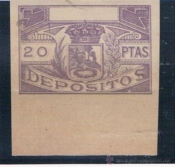 Sellos: MADRID.20 PTAS.SIN DENTAR.NO CATALOGADO - Foto 1