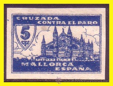 Briefmarken: Guerra Civil, MALLORCA, FESOFI n&ordm; 40sa * *