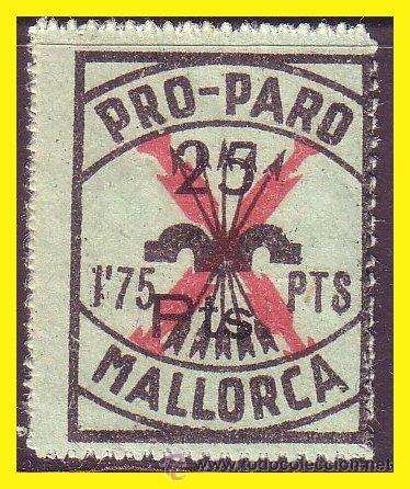 Sellos: Guerra Civil, MALLORCA, FESOFI n&ordm; 33 * *