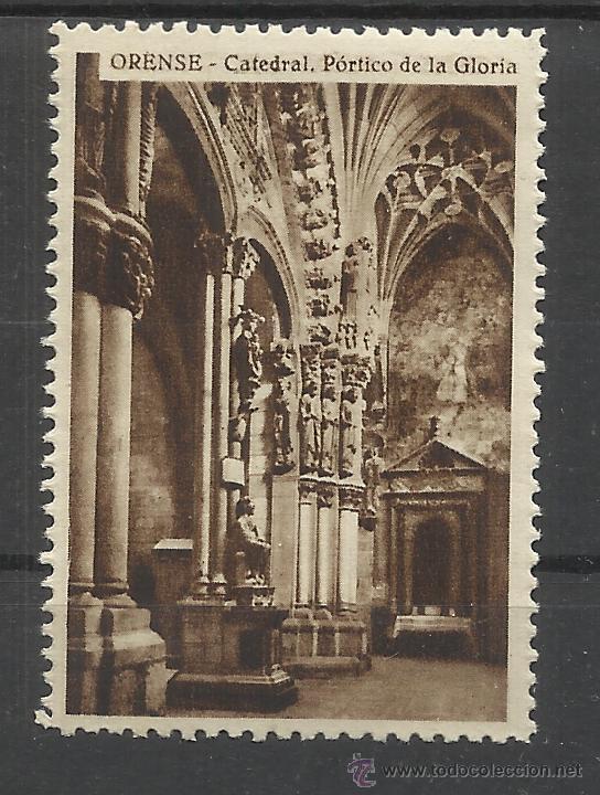 Sellos: catedral de orense nuevo** publicidad galletas nanuk barcelona