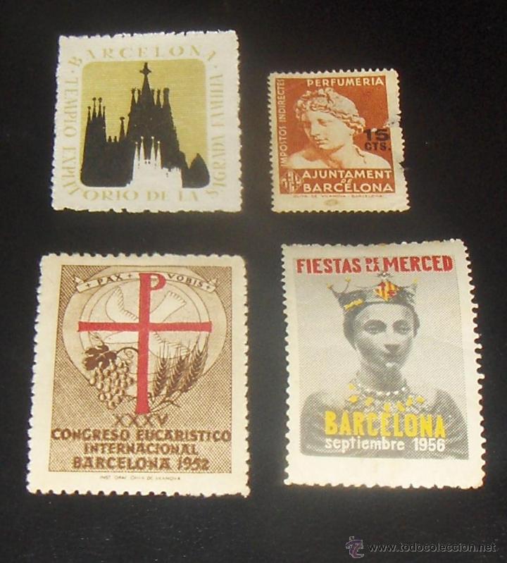 Stamps: BARCELONA.
