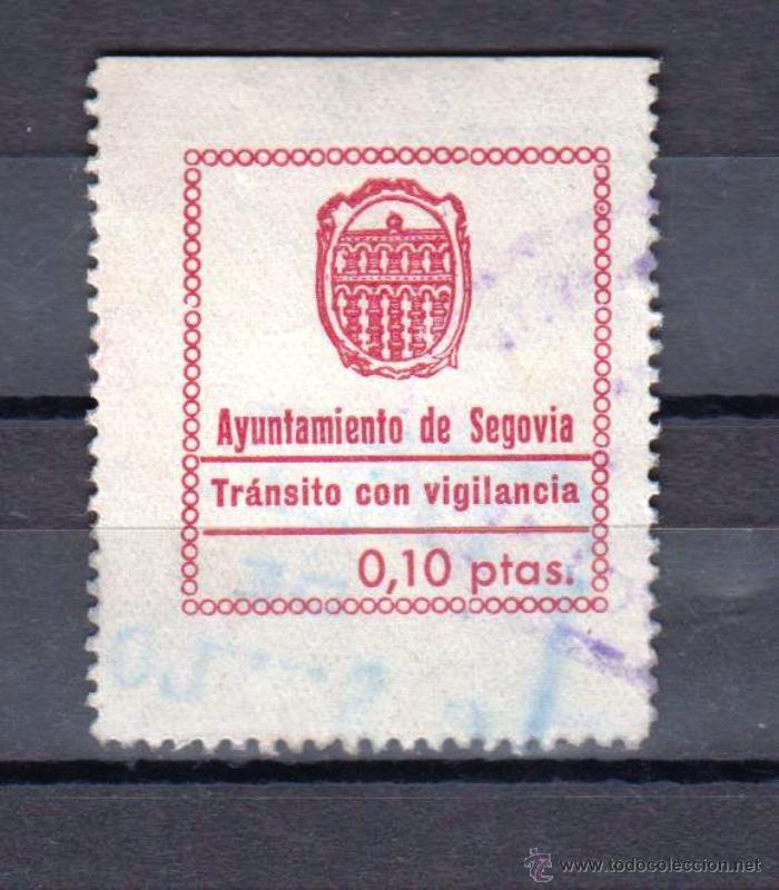 Sellos: SEGOVIA. NO CATATALOGADO - Foto 1