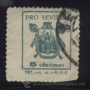 Sellos: S-1787- SEVILLA. PRO SEVILLA - Foto 1