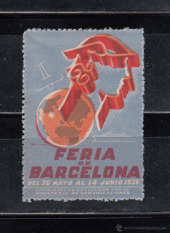 Sellos: 1936. FERIA DE BARCELONA - Foto 1