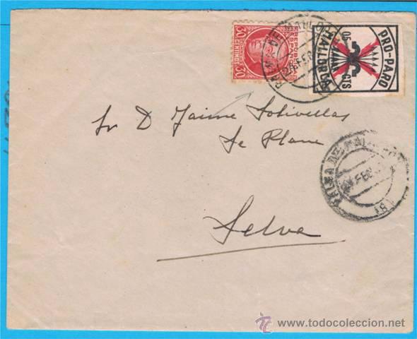 Sellos: 1937  PALMA DE MALLORCA A SEVILLA - Foto 1