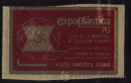 Sellos: S-0024- MADRID. EXPOPLASTICA 1976 - Foto 1