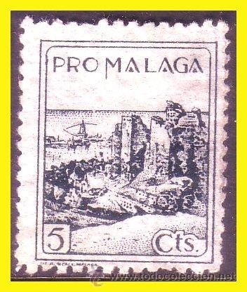 Briefmarken: M&aacute;laga, Guerra Civil, FESOFI n&ordm; 39 (*)