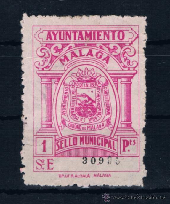 Sellos: MALAGA NO CATALOGADO. - Foto 1