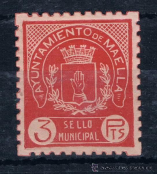 Sellos: MAELLA (ZARAGOZA) - Foto 1