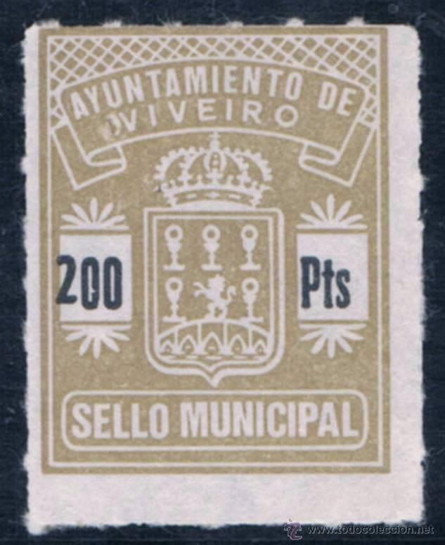 Sellos: VIVEIRO (LUGO) NO CATALOGADO. - Foto 1