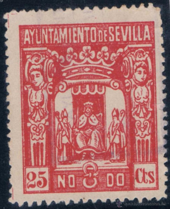 Sellos: SEVILLA  NO CATALOGADO - Foto 1