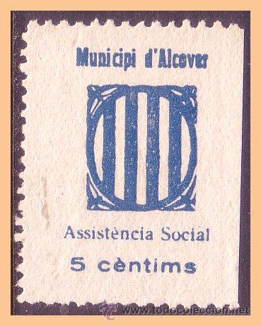 Briefmarken: Alcocer TARRAGONA, Guerra Civil  FESOFI n&ordm; 1 *
