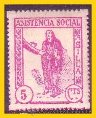 Stamps: Valencia SILLA, Guerra Civil FESOFI n&ordm; 4 *