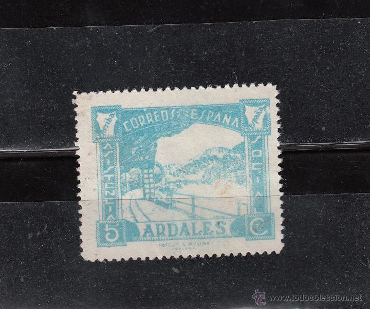 Stamps: ARDALES. ASISTENCIA SOCIAL.  5 CTS.