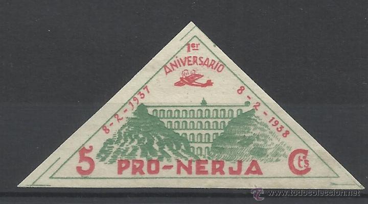 Sellos: 1938 pro nerja 5 cts NUEVO** - Foto 1