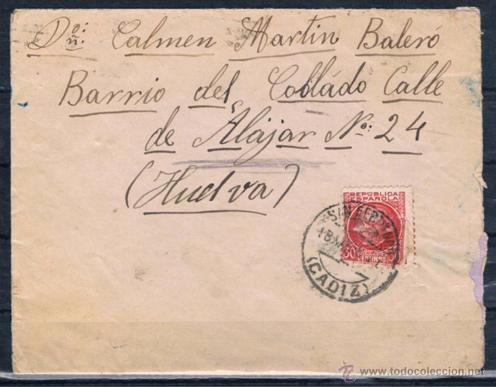 Sellos: SAN FERNANDO A HUELVA - Foto 1
