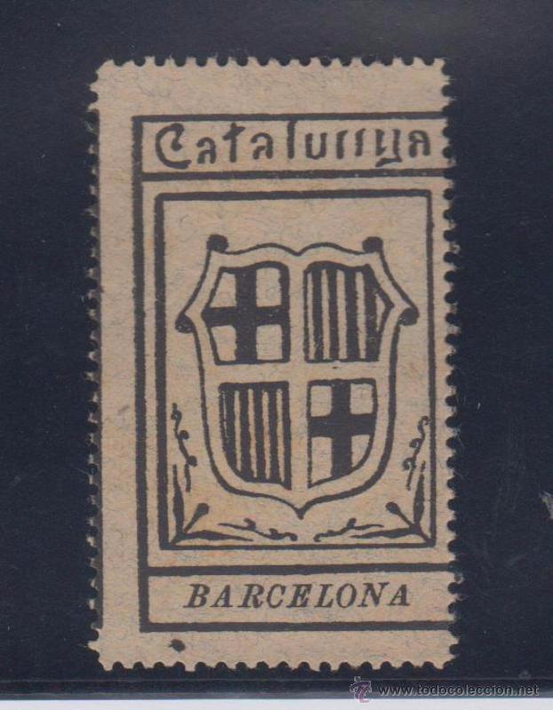 Sellos: CATALU&Ntilde;A. BARCELONA. NO CATALOGADA - Foto 1