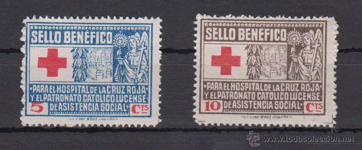 Sellos: LUGO. G&Aacute;LVEZ 418/19 * - Foto 1