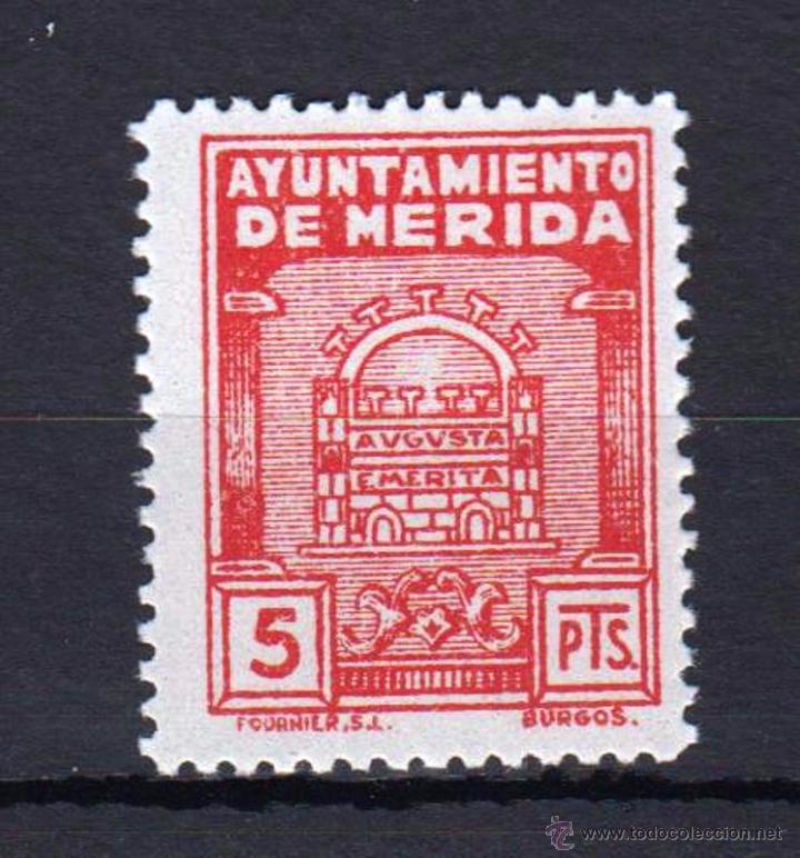 Sellos: MERIDA (NO CATALOGADO). - Foto 1