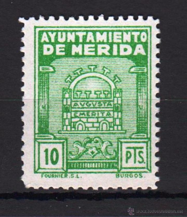 Sellos: MERIDA (BADAJOZ). NO CATALOGADO - Foto 1