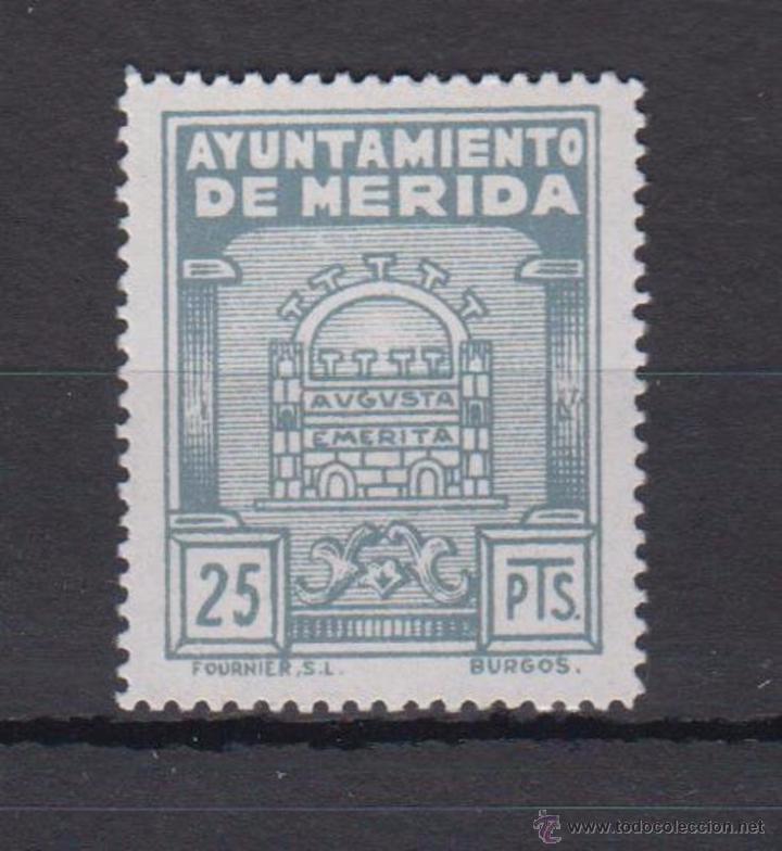 Sellos: MERIDA (BADAJOZ). NO CATALOGADO - Foto 1