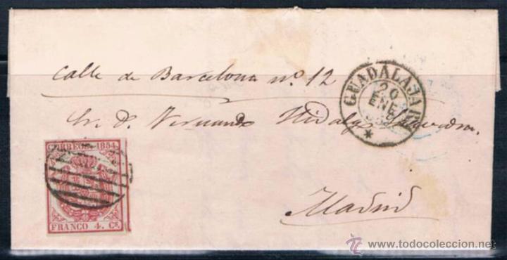 Sellos: 1855.- GUADALAJARA A MADRID - Foto 1