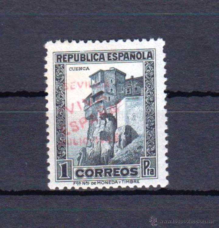 Sellos: SEVILLA. EDIFIL 13HCC * - Foto 1