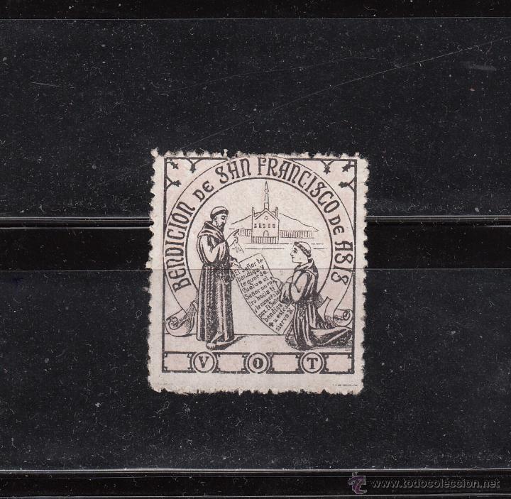 Sellos: BENDICION DE SAN FRANCISCO DE ASIS - Foto 1