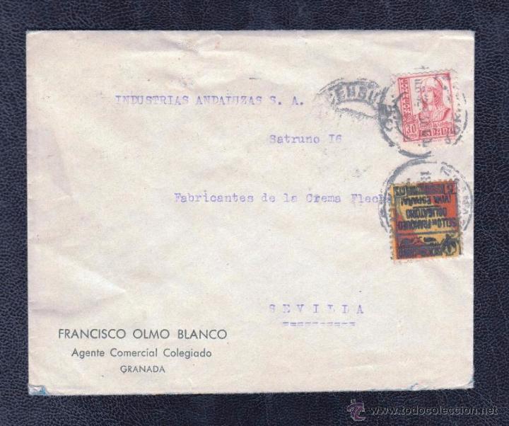 Sellos: 1936.- GRANADA A SEVILLA - Foto 1