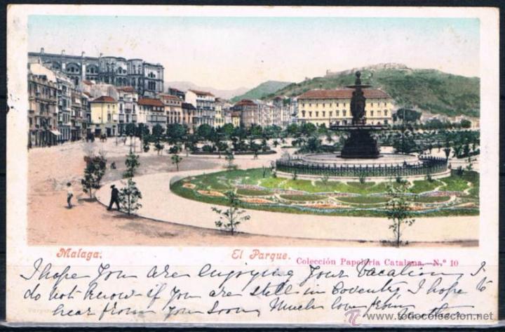Sellos: 1903.- M&Aacute;LAGA A INGLATERRA - Foto 1