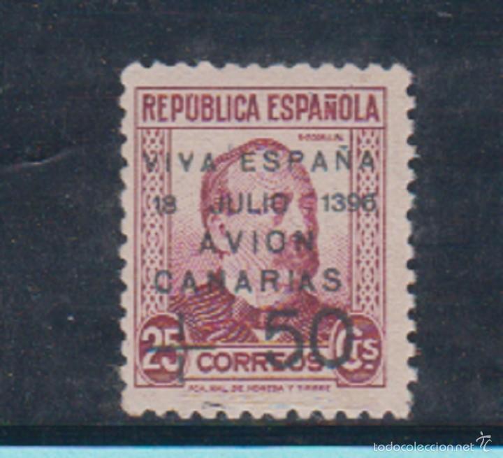 Sellos: CANARIAS.  EDIFIL 14 HCC  * - Foto 1