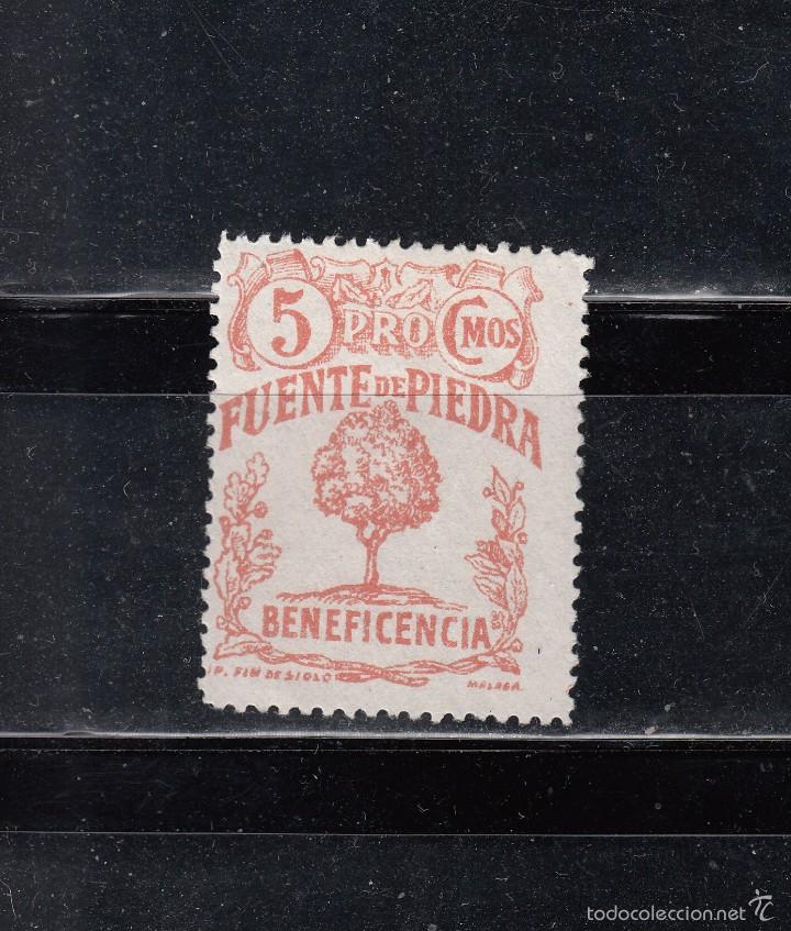 Briefmarken: FUENTE DE PIEDRA. BENEFICENCIA. 5 CMOS.