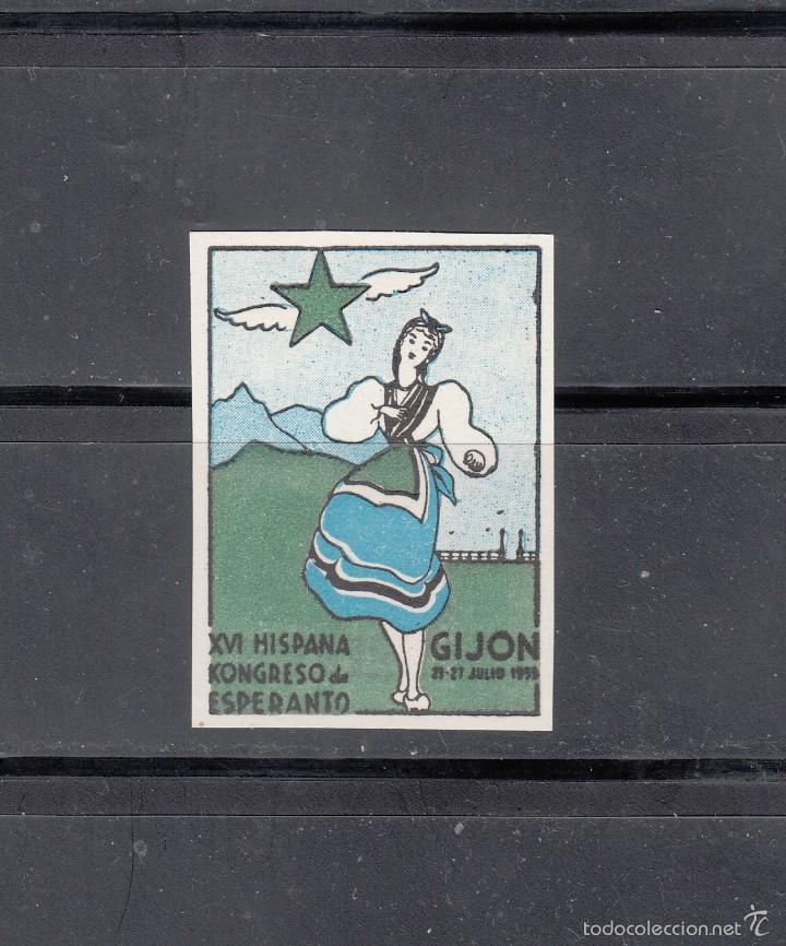 Stamps: GIJON. XVI CONGRESO DE ESPERANTO