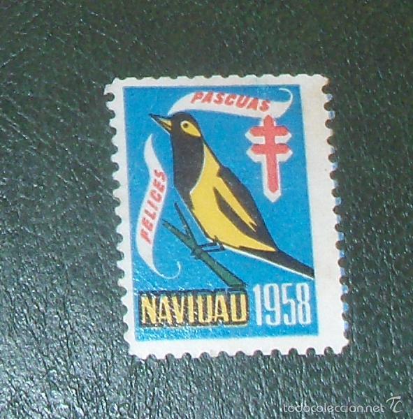 Briefmarken: FELICES PASCUAS, NAVIDAD 1958, ANTI TUBERCULOSIS.