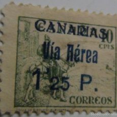 Sellos: SELLO ESPAÑA. EL CID. CANARIAS. 5 + 1,25 PTS. 1936-1939. GUERRA CIVIL ESPAÑOLA. BURGOS. Lote 57389711